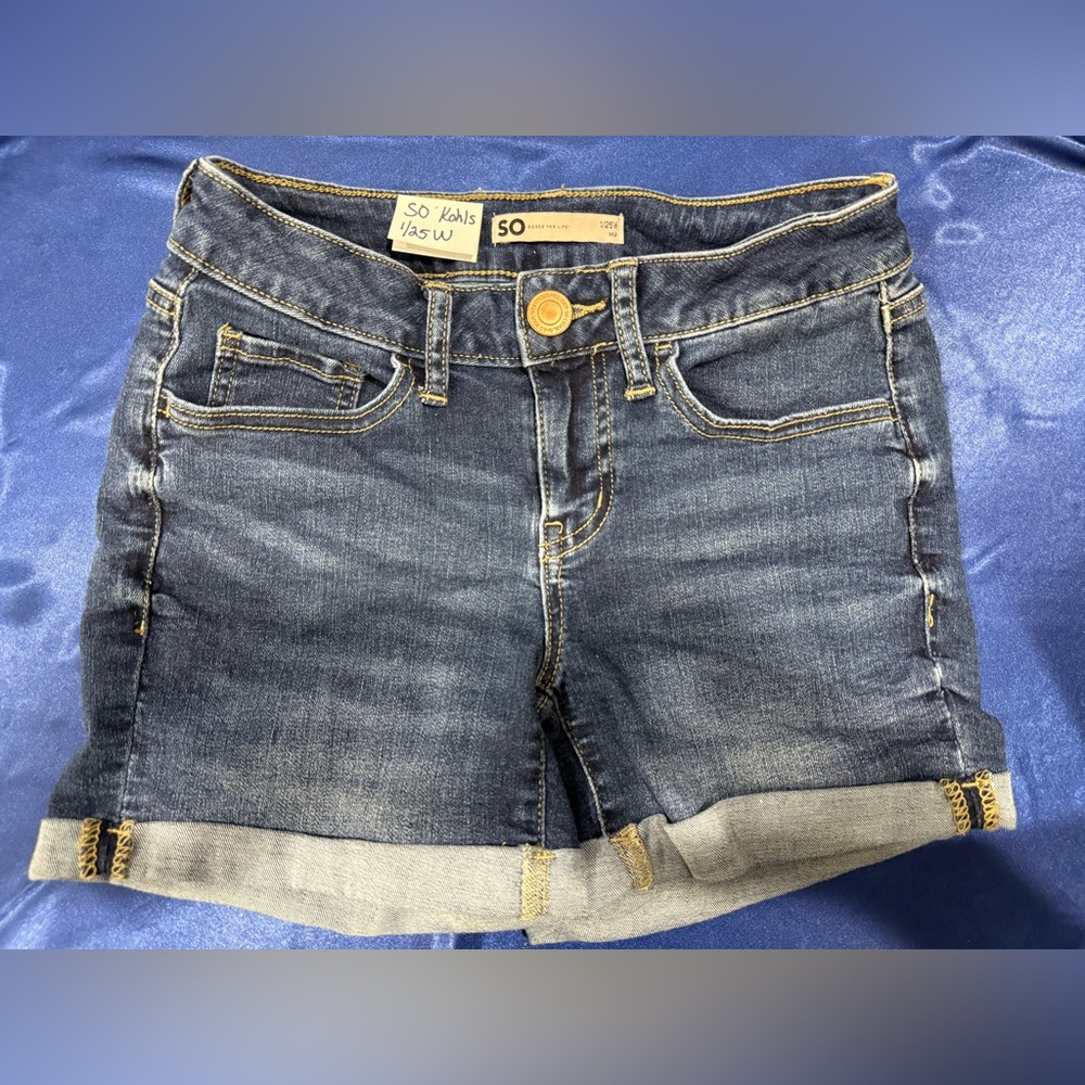 SO Denim Jean Shorts Size 1/25W